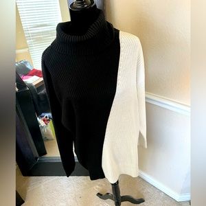 Cowl neck sweater